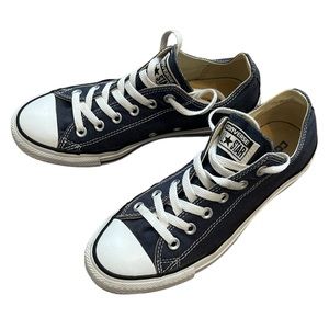 Converse All Star Women’s 8 | Blue Low Top Sneakers Shoes